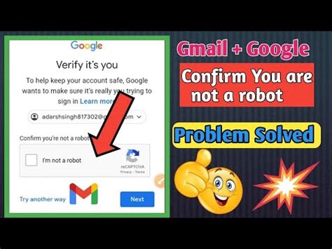 how to stop google robot verification on iphone