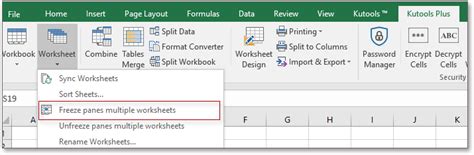 how to stop header scrolling in excel