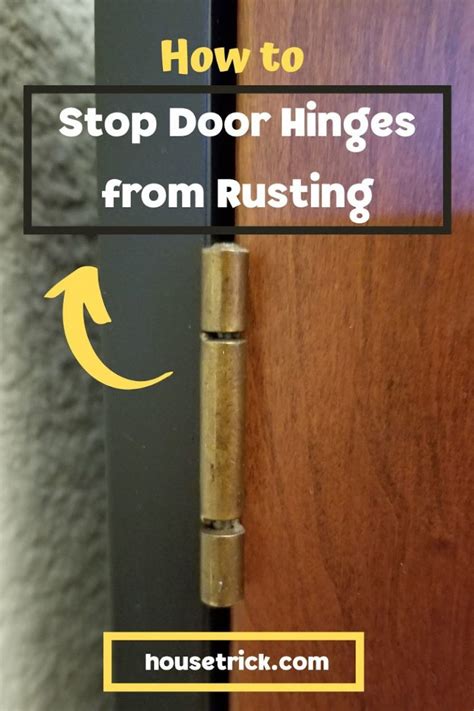 How To Stop Hinges From Rusting
