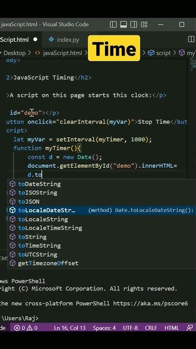 how to stop interval timer in javascript