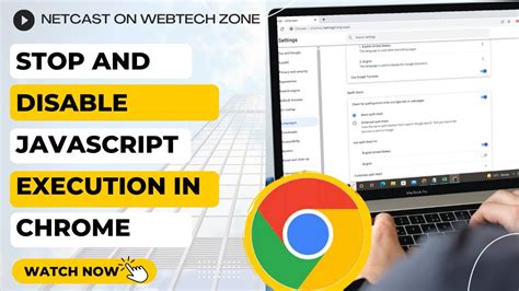 how to stop javascript execution in chrome