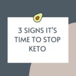 How To Stop Keto