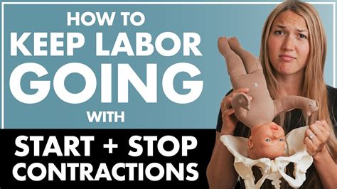 how to stop labor from progressing