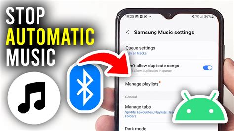 how to stop music from automatically playing when connected to car bluetooth