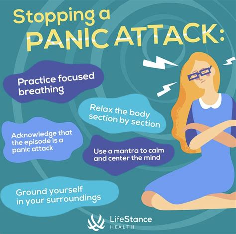 how to stop myself from having a panic attack