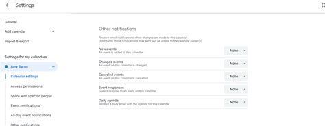 how to stop notifications from google calendar