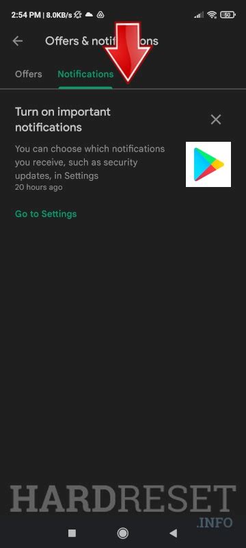 how to stop notifications from google play store