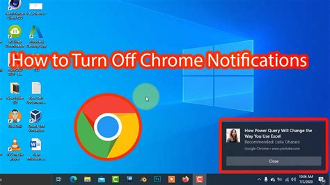 how to stop notifications on chrome pc
