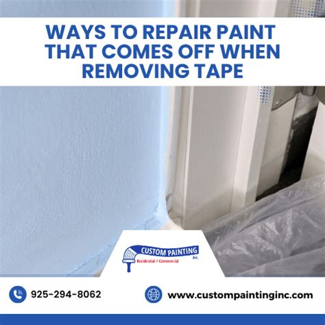 How To Stop Paint From Peeling When Removing Tape