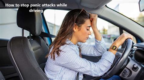 how to stop panic attacks while driving reddit