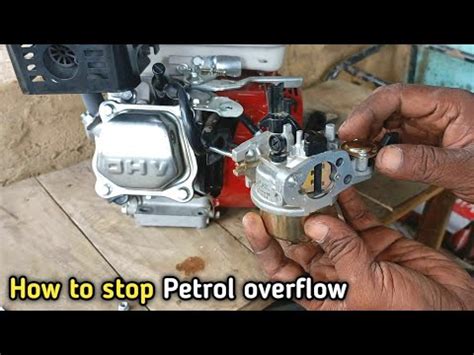 How To Stop Petrol Overflow