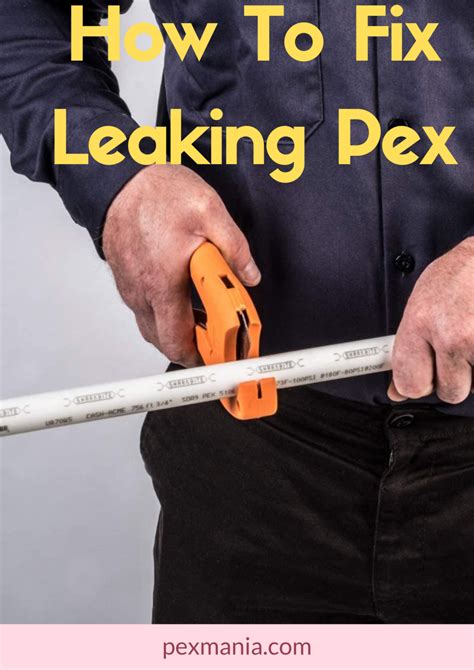 How To Stop Pex From Leaking