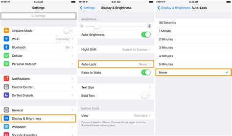how to stop phone screen from turning off automatically