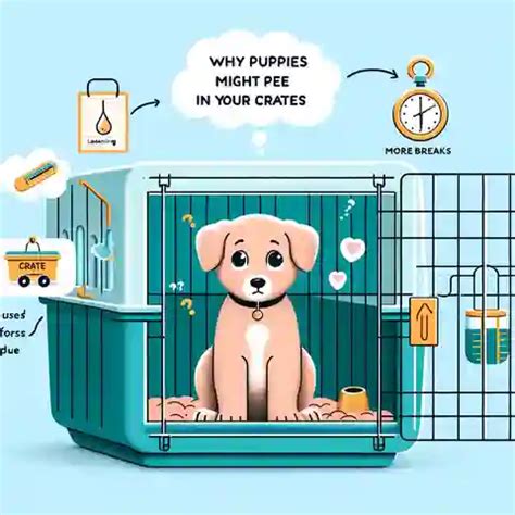 how to stop puppies from peeing in their crate
