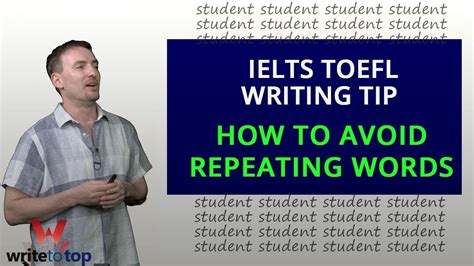 how to stop repeating words