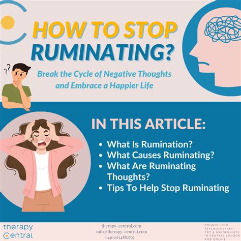 how to stop ruminating ocd