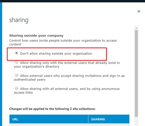 how to stop sharing a document in sharepoint online