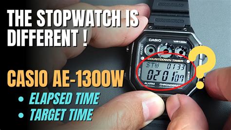 How To Stop The Stopwatch On Casio Illuminator