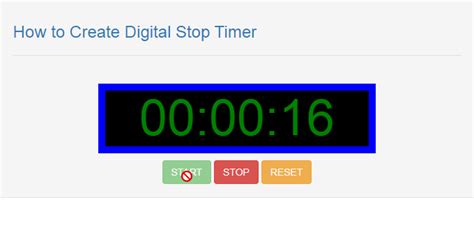 How To Stop The Timer In Javascript