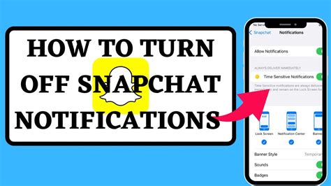 how to stop unnecessary notifications from snapchat