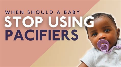 How To Stop Using A Pacifier