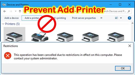 how to stop windows 10 from automatically installing printers
