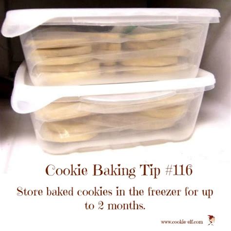 how to store and freeze cookies for later use
