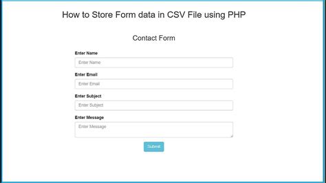 How To Store Data In Csv File Using C