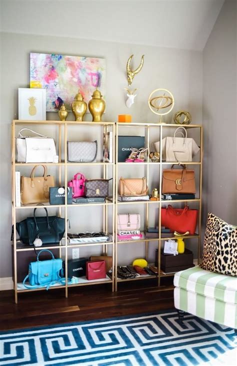 How To Store Handbags In Bedroom