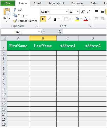 how to store html form data in excel sheet