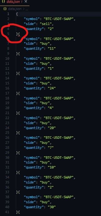 How To Store Json Data In Csv File In C