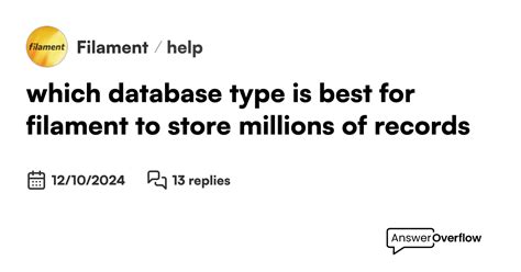 How To Store Millions Of Records In Database