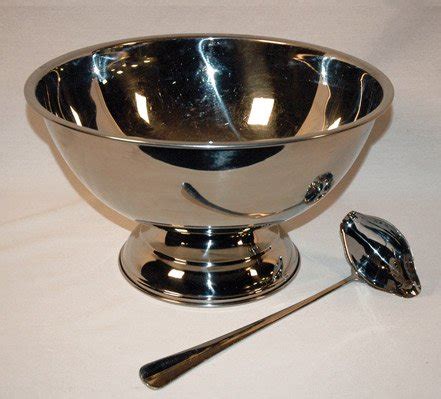 How To Store Silver Punch Bowl