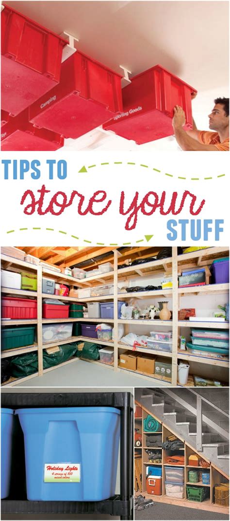 How To Store Stuff In Basement