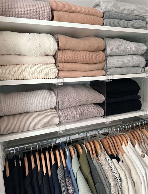 how to store sweaters in a drawer
