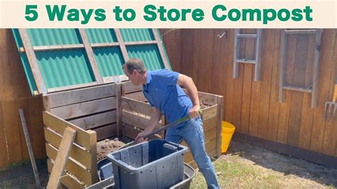 How To Store.compost