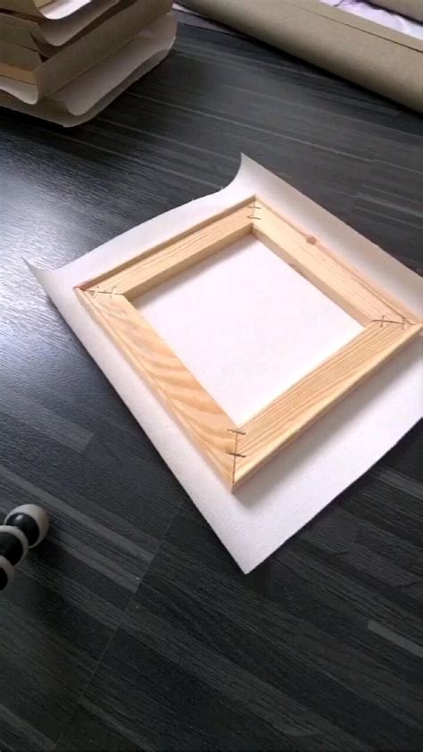 How To Stretch Large Canvas On A Frame