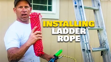 How To String A Extension Ladder