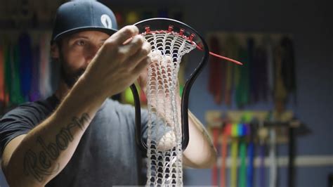 How To String A Women's Lacrosse Stick With Mesh