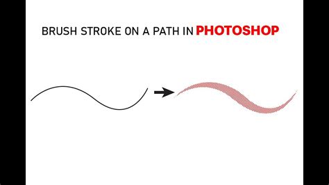 How To Stroke A Path With A Brush In Photoshop