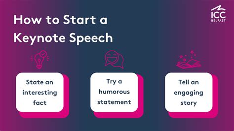 how to structure a keynote speech