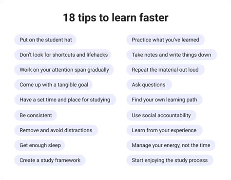 how to study and learn fast