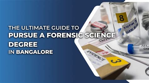 how to study bsc forensic science after 12th