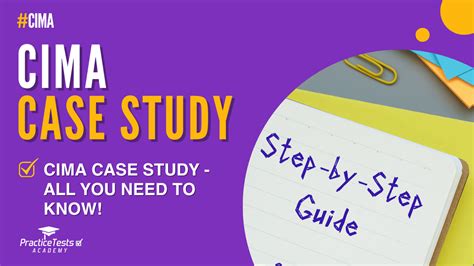 How To Study For Cima Case Study
