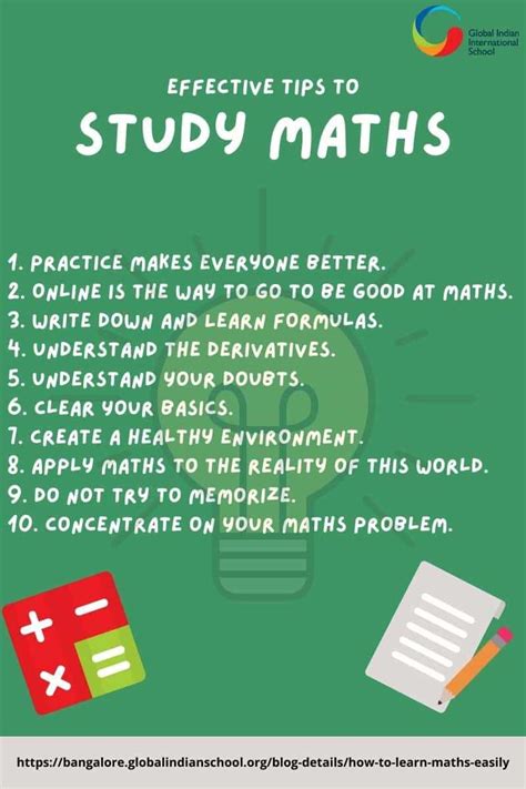 how to study for math