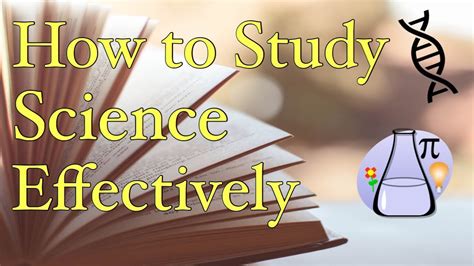 how to study for science