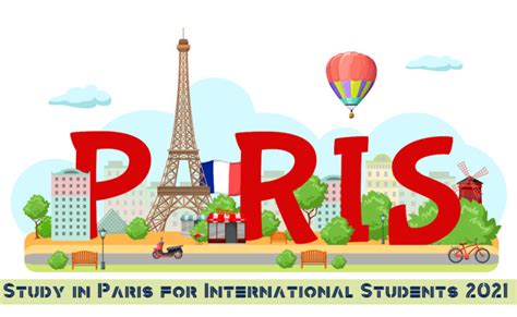 how to study in paris for free