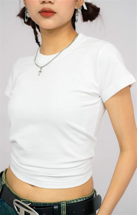 how to style a basic white top