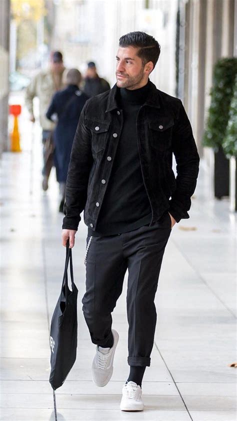 how to style a black shirt jacket