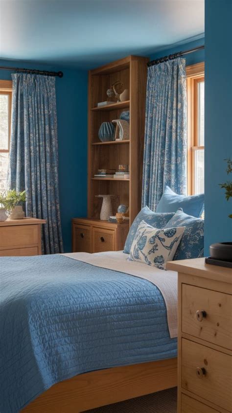 How To Style A Blue Bedroom